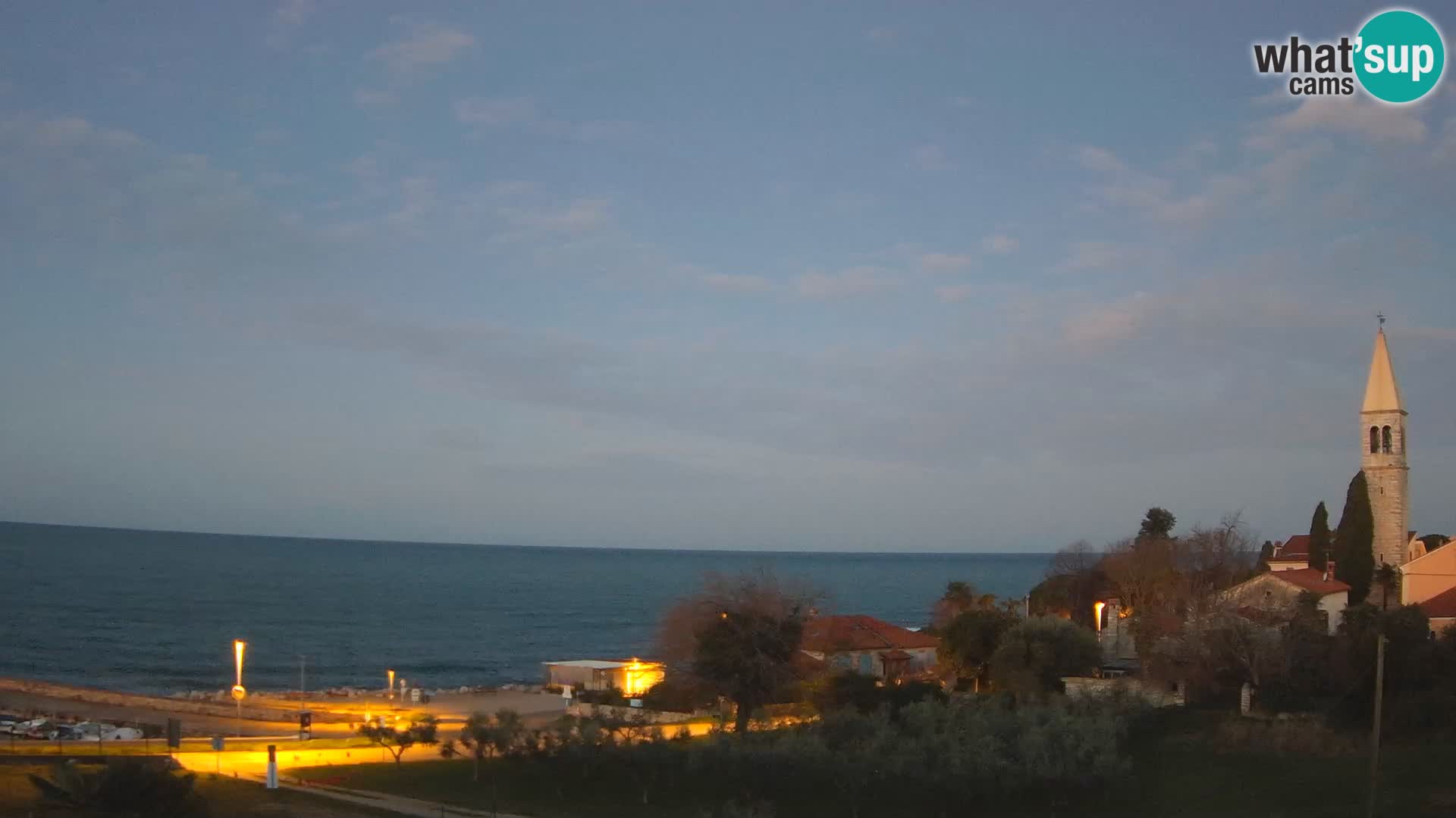 Umago Live webcam Lovrečica / San Lorenzo – Istria – Croazia