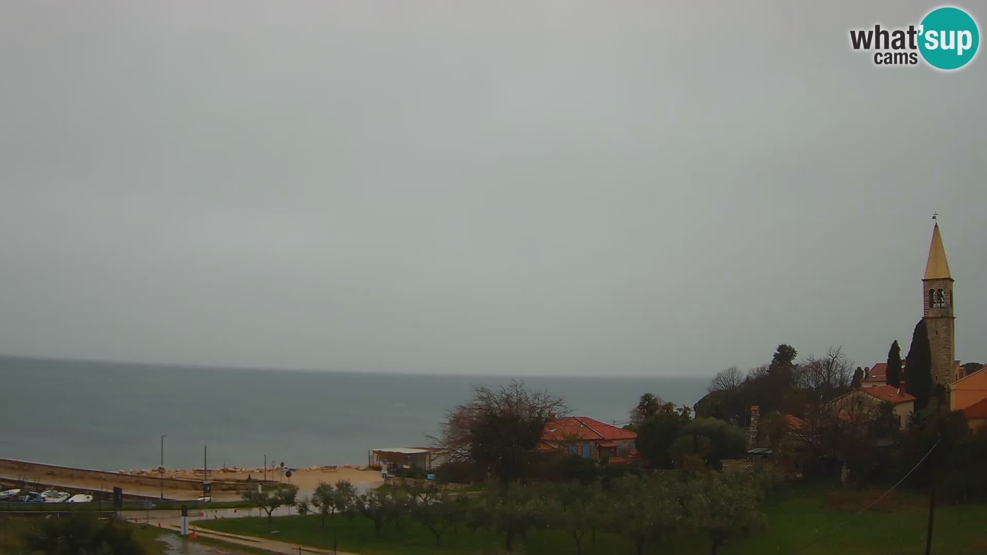 Umag Webcam en direct Lovrečica / San Lorenzo – Istrie – Croatie