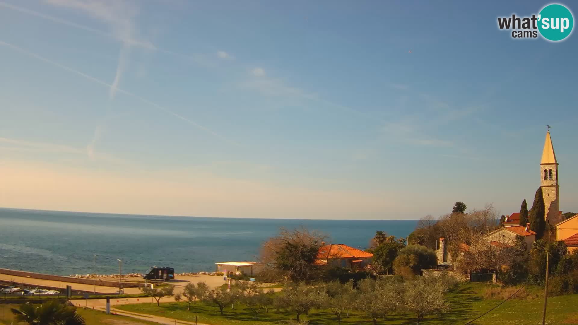 Umago Live webcam Lovrečica / San Lorenzo – Istria – Croazia