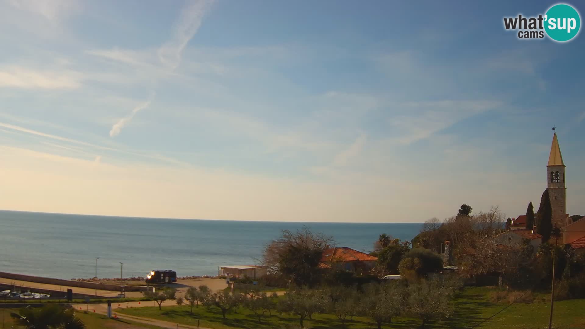 Umag Live webcam Lovrečica / San Lorenzo – Istria – Croatia