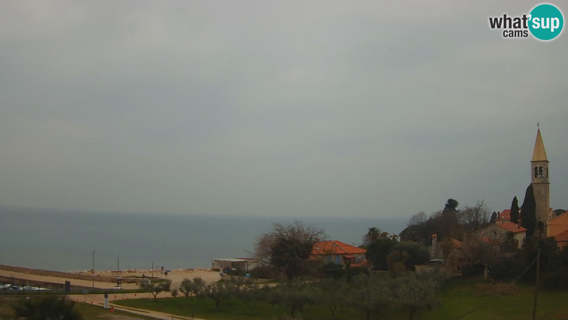 Umag Webcam uživo Lovrečica / San Lorenzo – Istra – Hrvatska