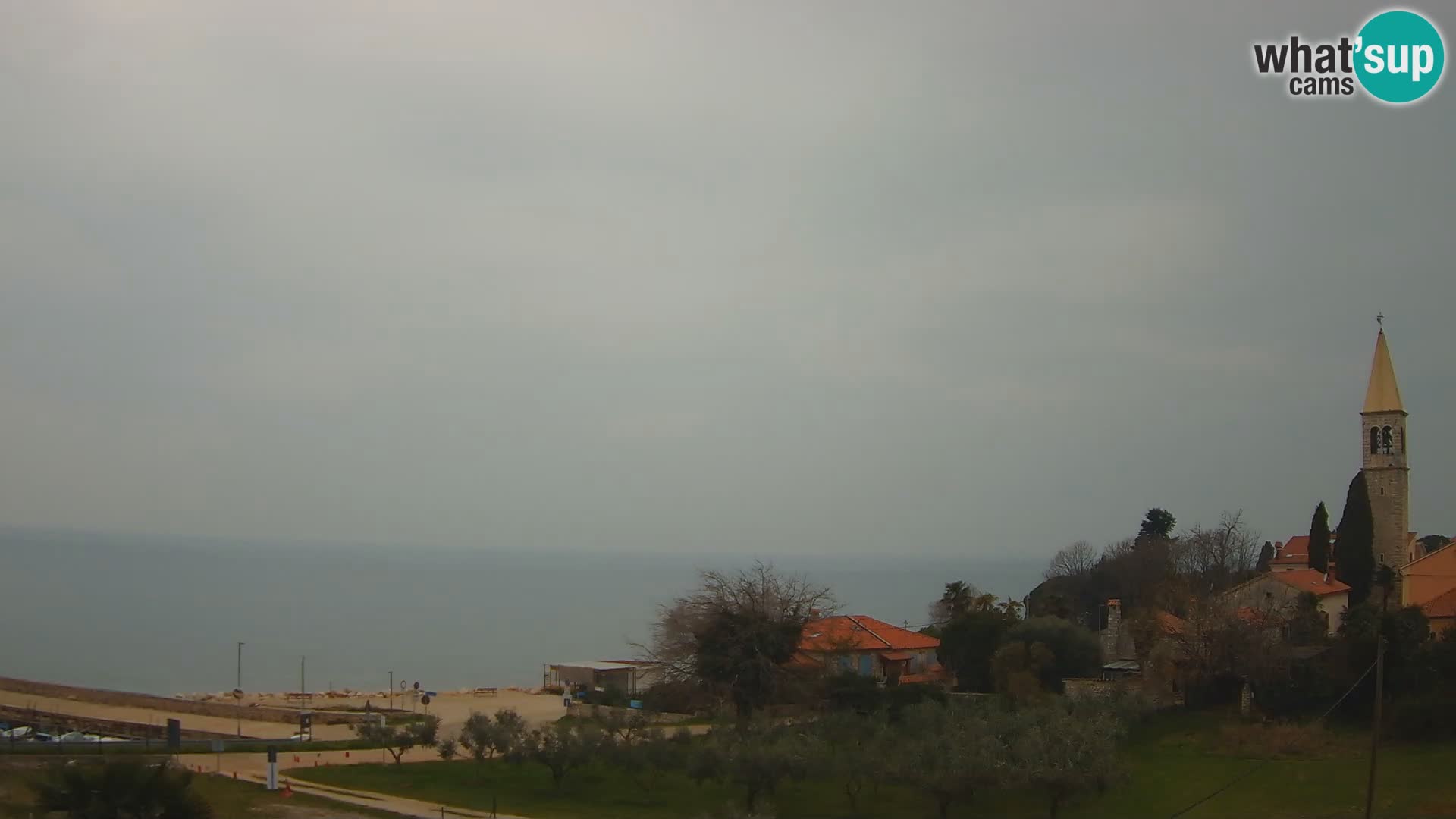 Umag Webcam en direct Lovrečica / San Lorenzo – Istrie – Croatie