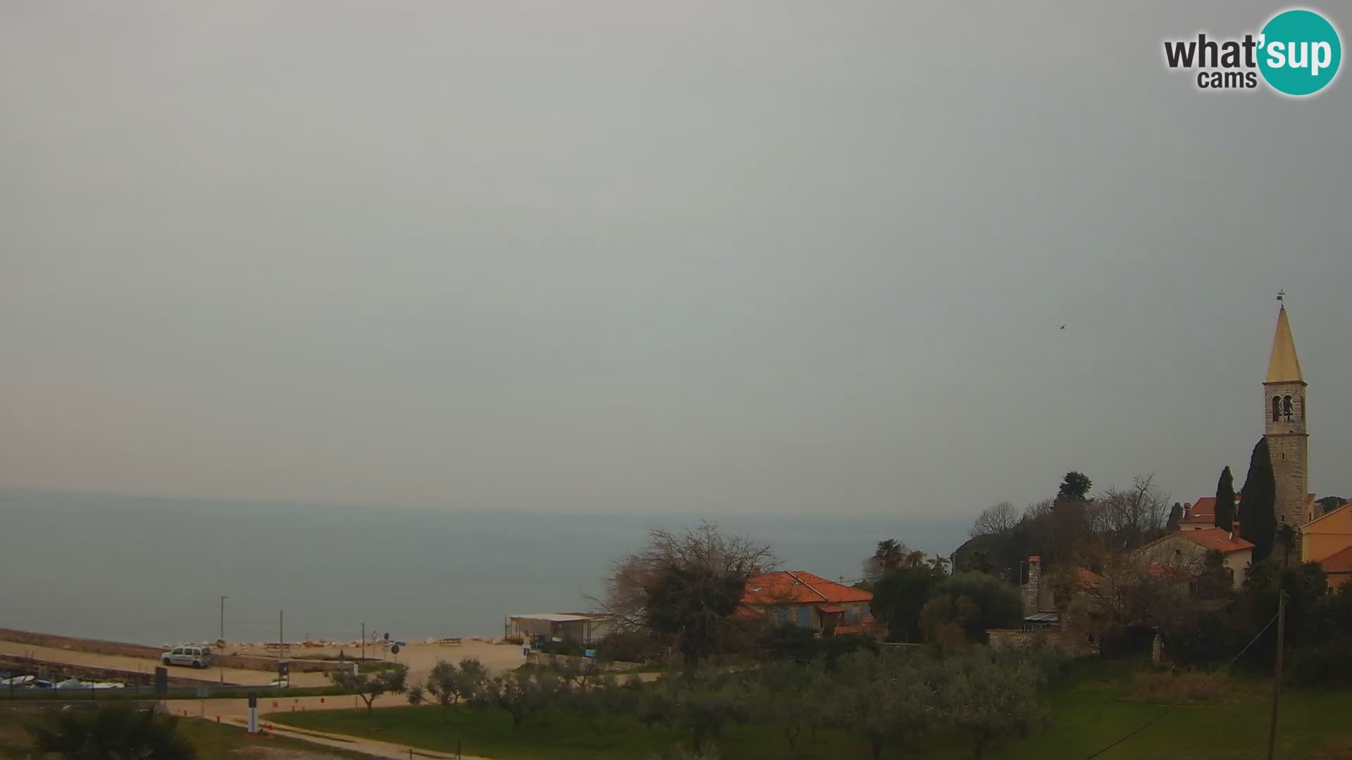 Umag Webcam en direct Lovrečica / San Lorenzo – Istrie – Croatie