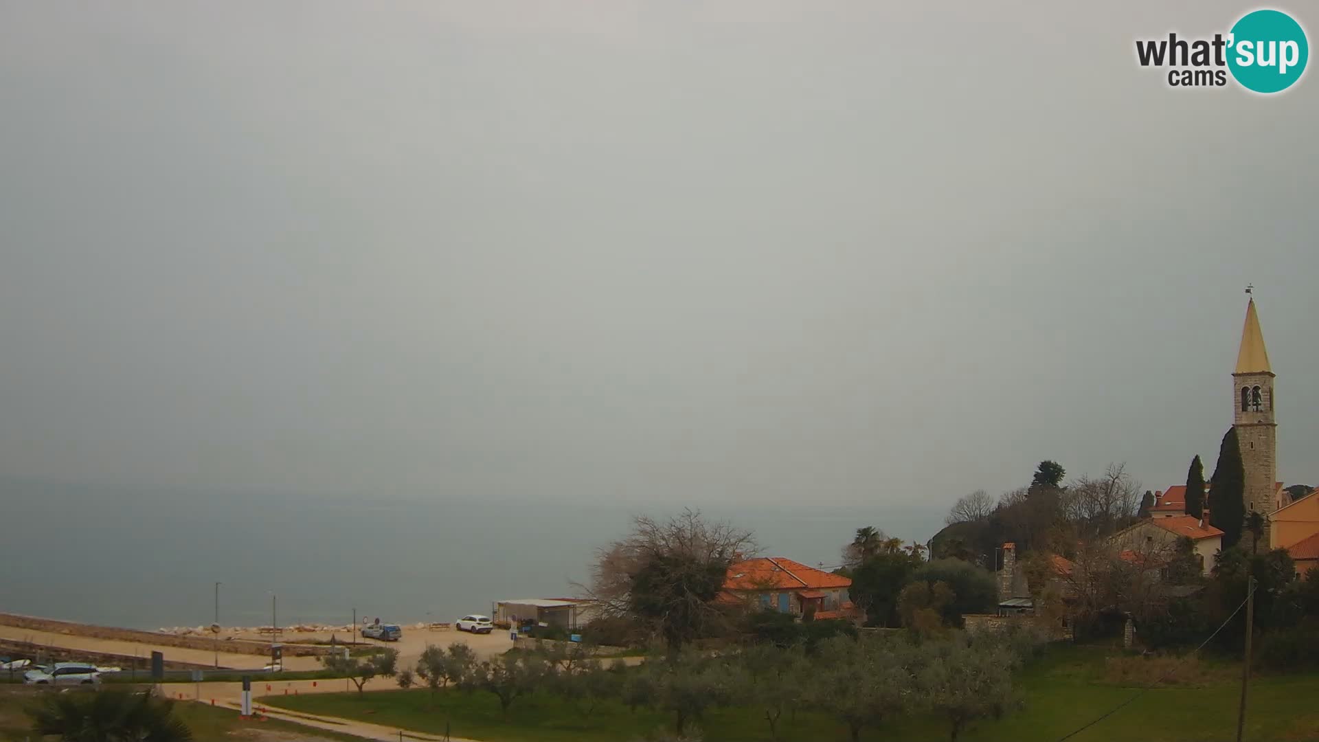 Umag Webcam en direct Lovrečica / San Lorenzo – Istrie – Croatie