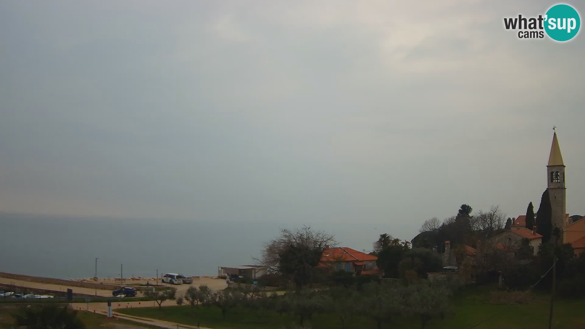 Umag Webcam uživo Lovrečica / San Lorenzo – Istra – Hrvatska