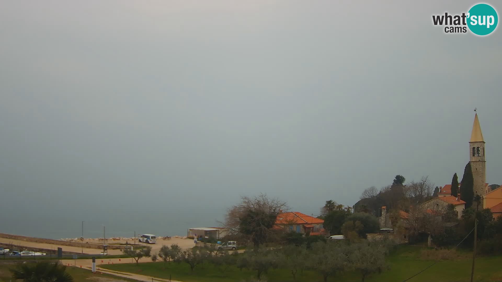 Umag Webcam en direct Lovrečica / San Lorenzo – Istrie – Croatie