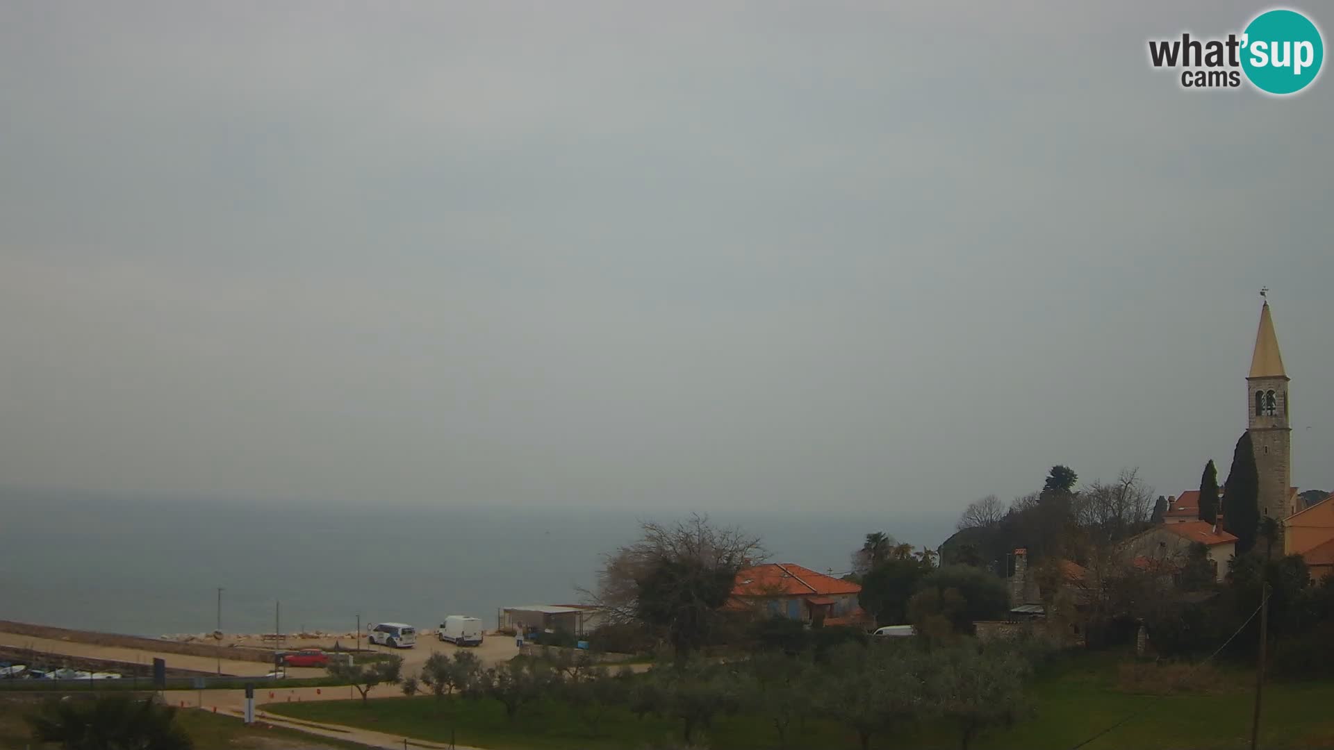 Umag Webcam en direct Lovrečica / San Lorenzo – Istrie – Croatie