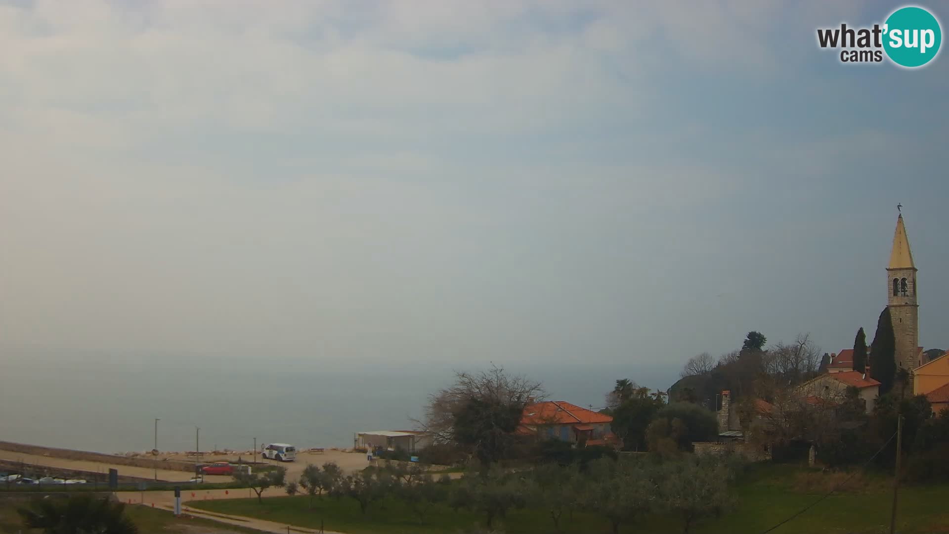 Umag Webcam uživo Lovrečica / San Lorenzo – Istra – Hrvatska