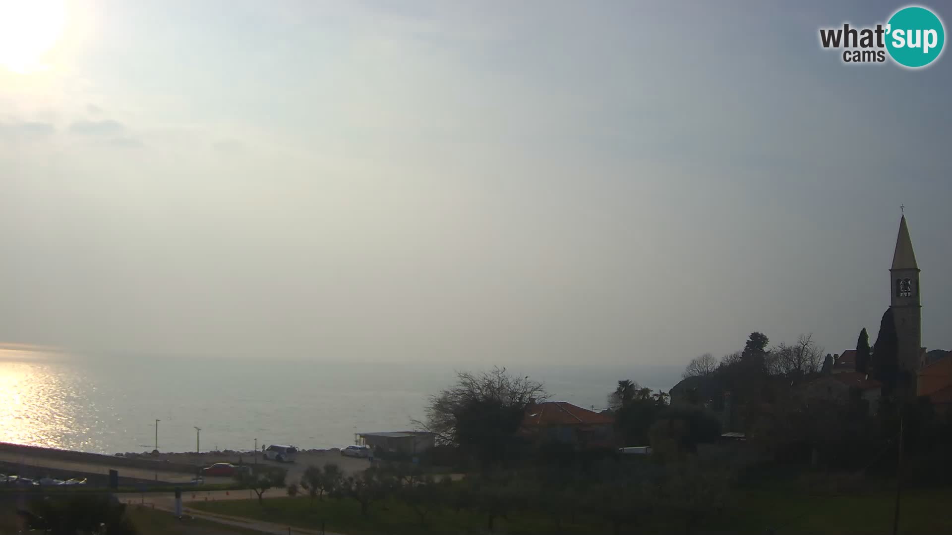 Umag Webcam en direct Lovrečica / San Lorenzo – Istrie – Croatie