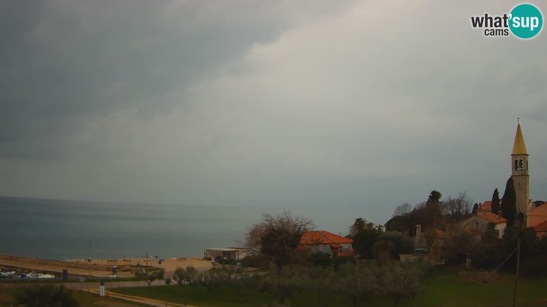 Umag Webcam uživo Lovrečica / San Lorenzo – Istra – Hrvatska