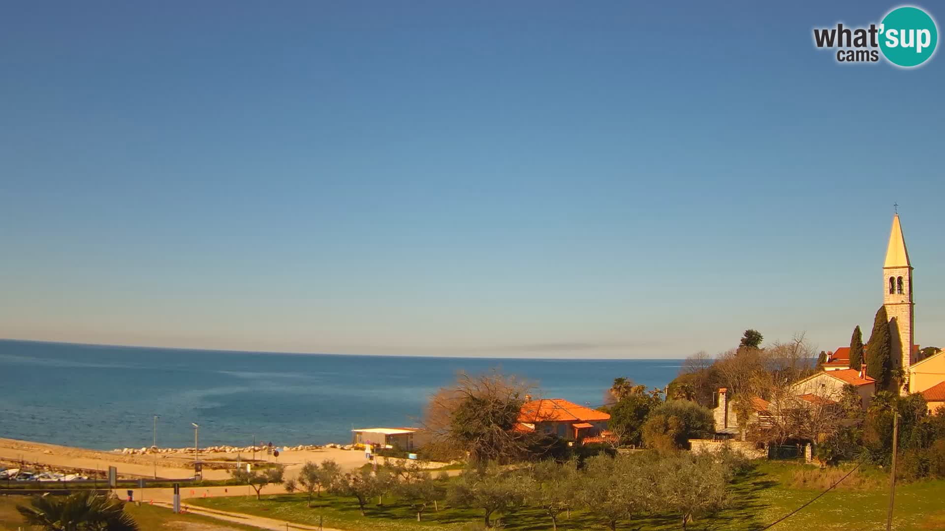 Umag Live webcam Lovrečica / San Lorenzo – Istria – Croatia