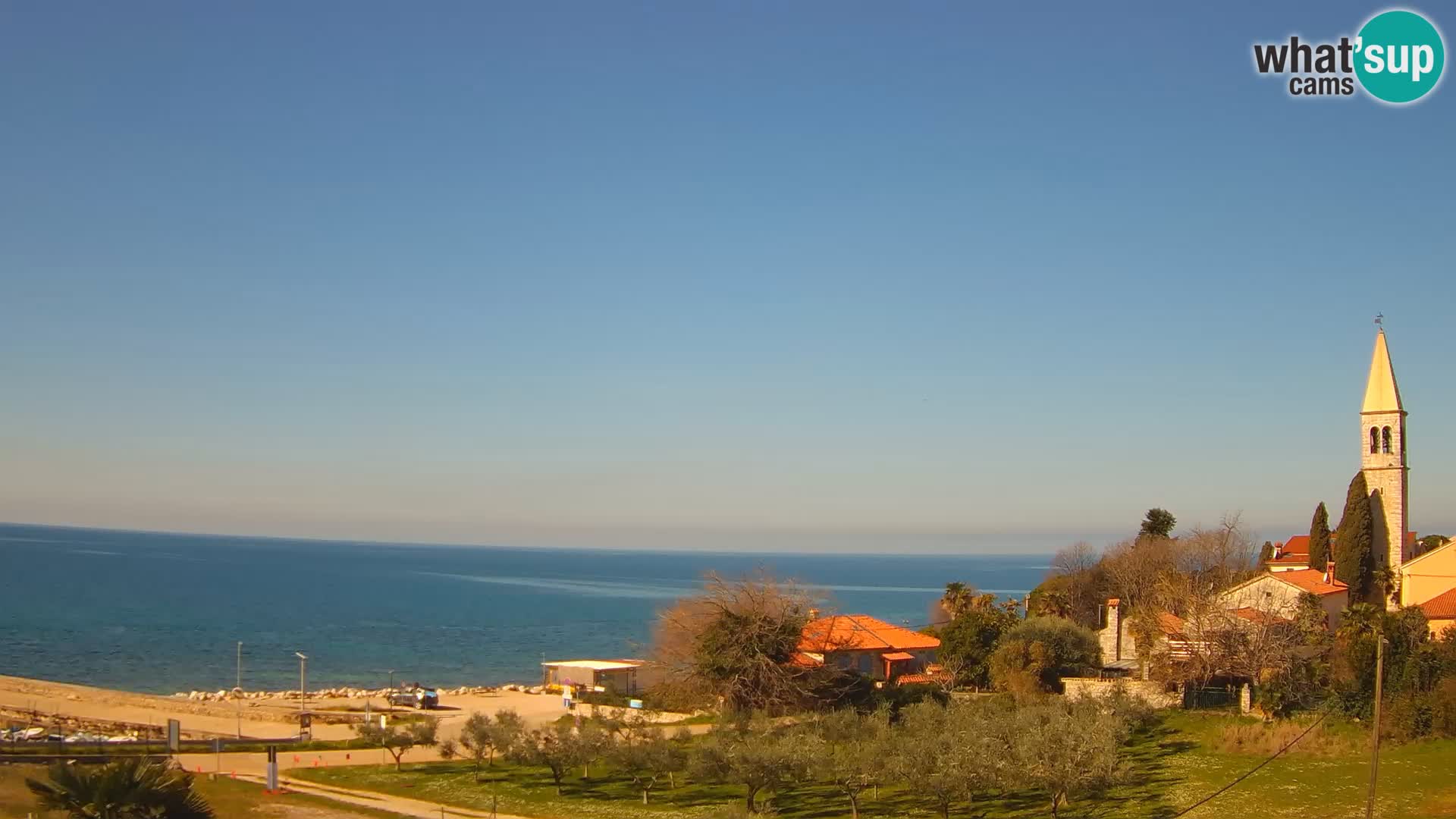 Umago Live webcam Lovrečica / San Lorenzo – Istria – Croazia