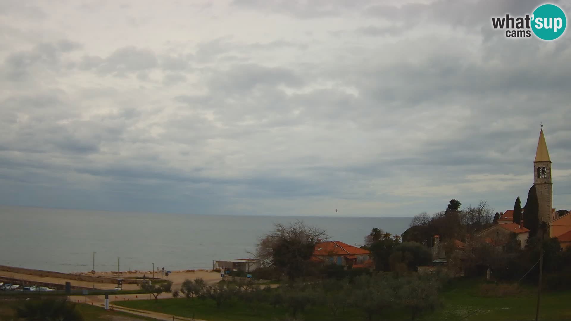 Umag Webcam uživo Lovrečica / San Lorenzo – Istra – Hrvatska