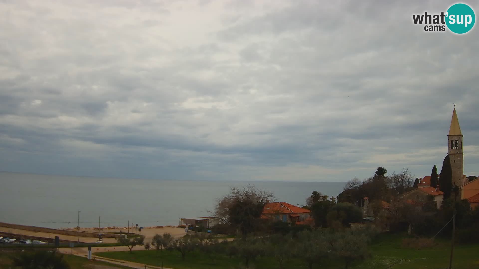 Umag Webcam uživo Lovrečica / San Lorenzo – Istra – Hrvatska