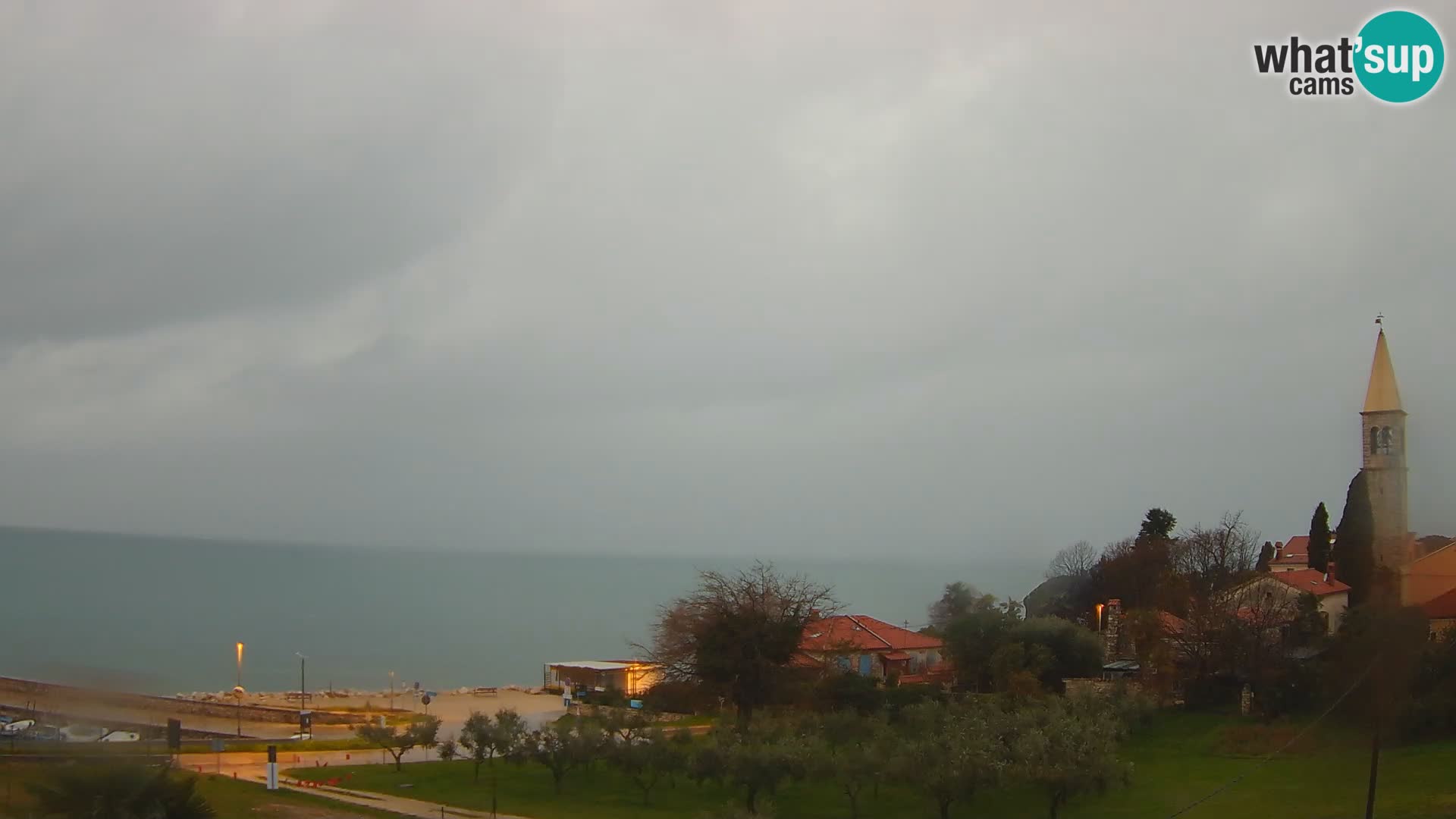 Umag Webcam uživo Lovrečica / San Lorenzo – Istra – Hrvatska