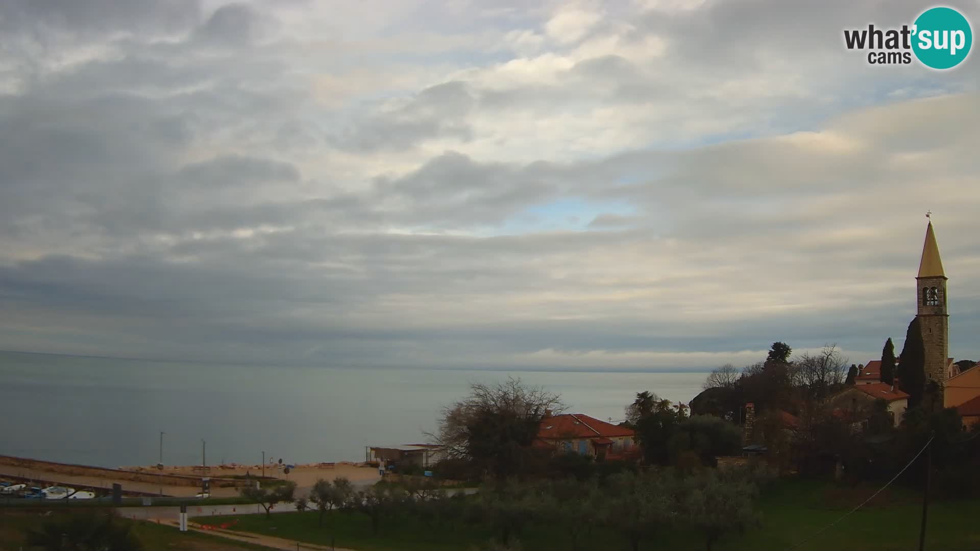 Umag Webcam uživo Lovrečica / San Lorenzo – Istra – Hrvatska