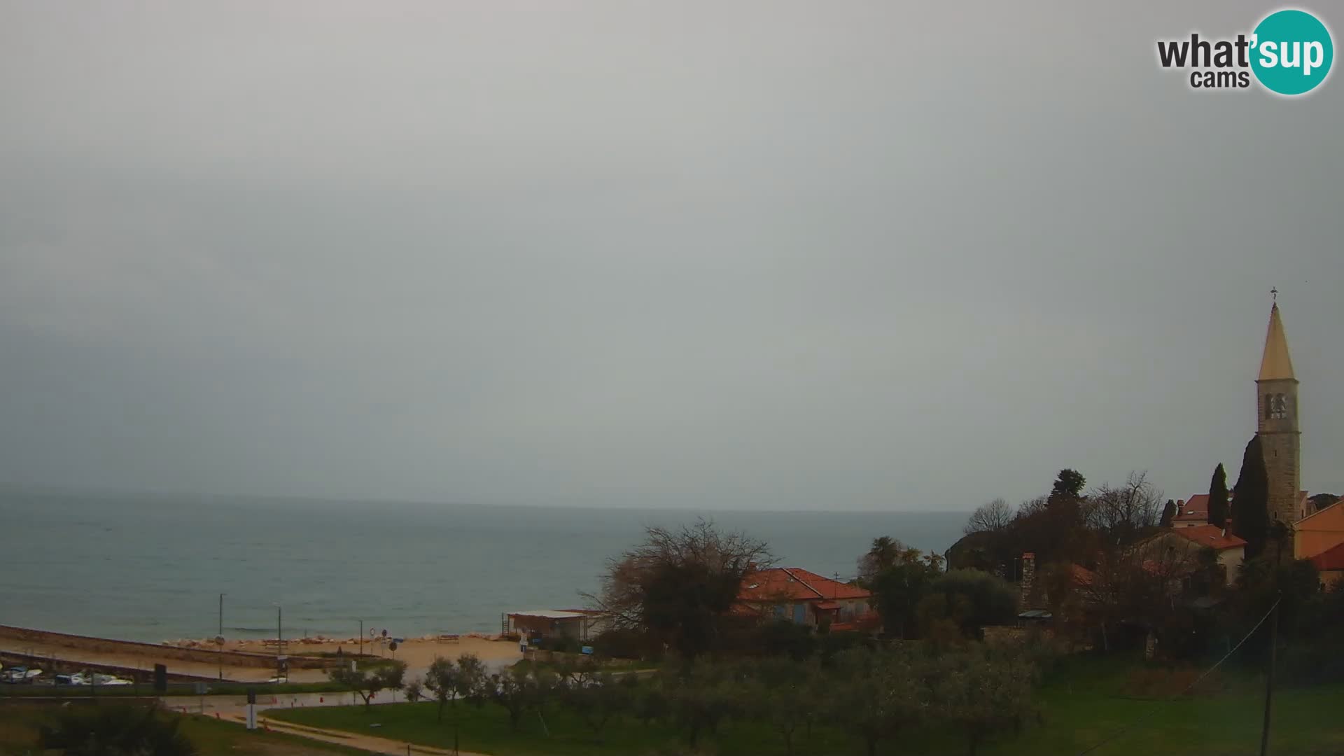 Umag Webcam uživo Lovrečica / San Lorenzo – Istra – Hrvatska