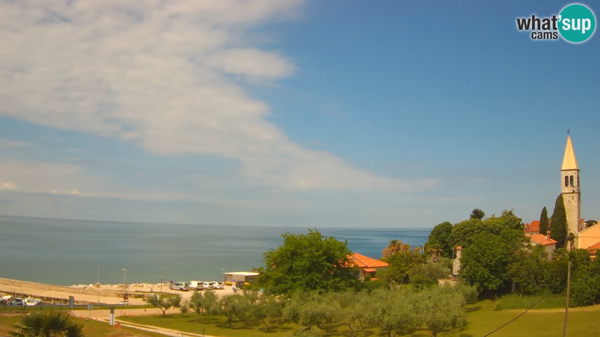 Umag Live webcam Lovrečica / San Lorenzo – Istria – Croatia