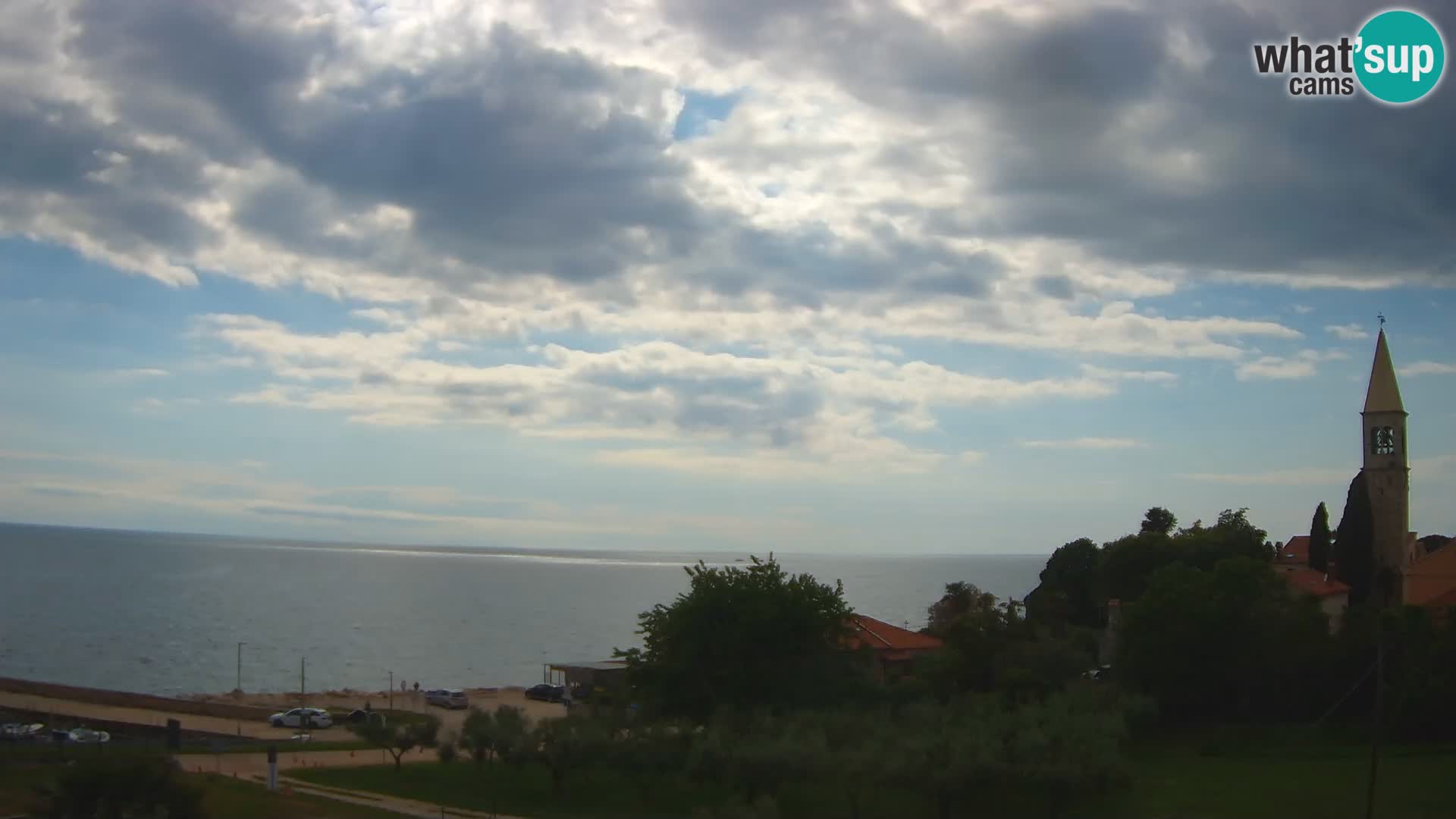Umag Webcam uživo Lovrečica / San Lorenzo – Istra – Hrvatska