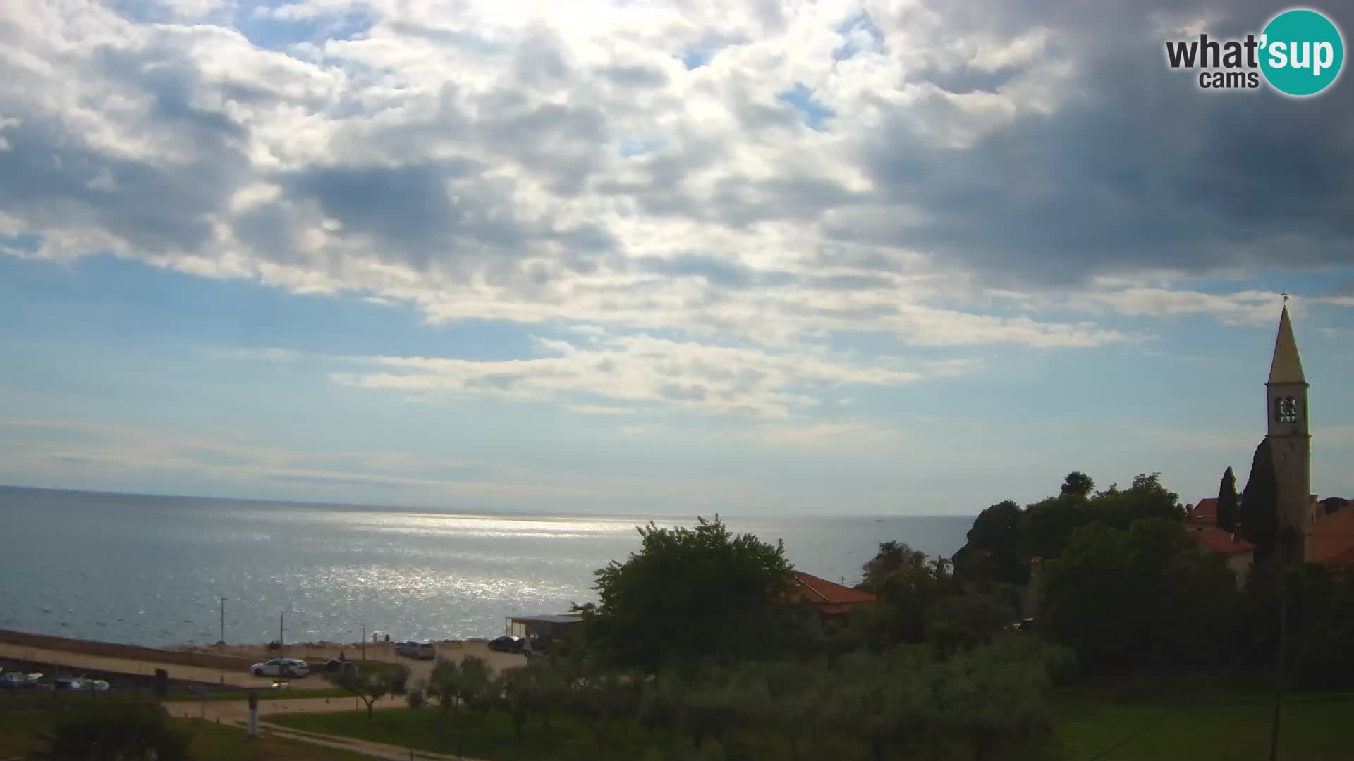 Umag Webcam uživo Lovrečica / San Lorenzo – Istra – Hrvatska