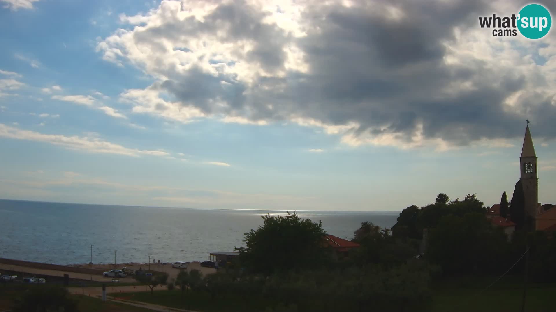 Umag spletna kamera Lovrečica – Istra – Hrvaška