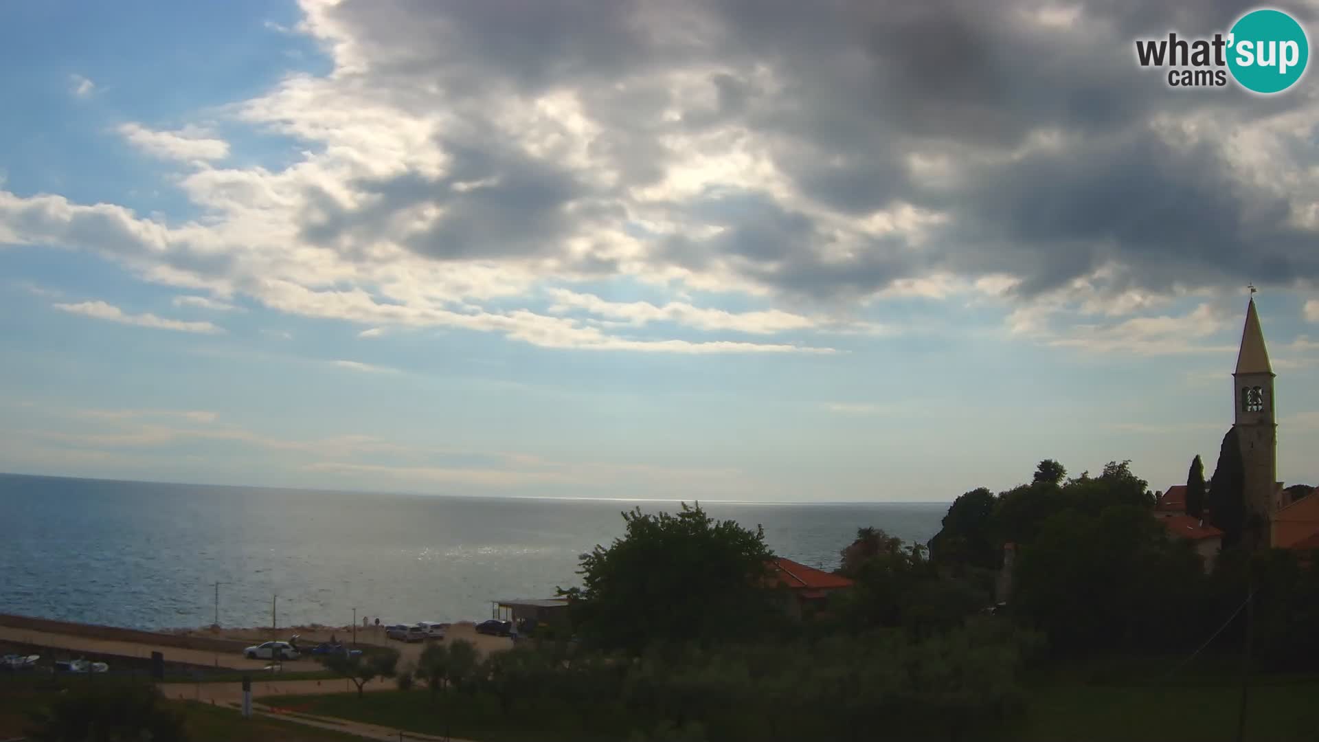 Umag spletna kamera Lovrečica – Istra – Hrvaška