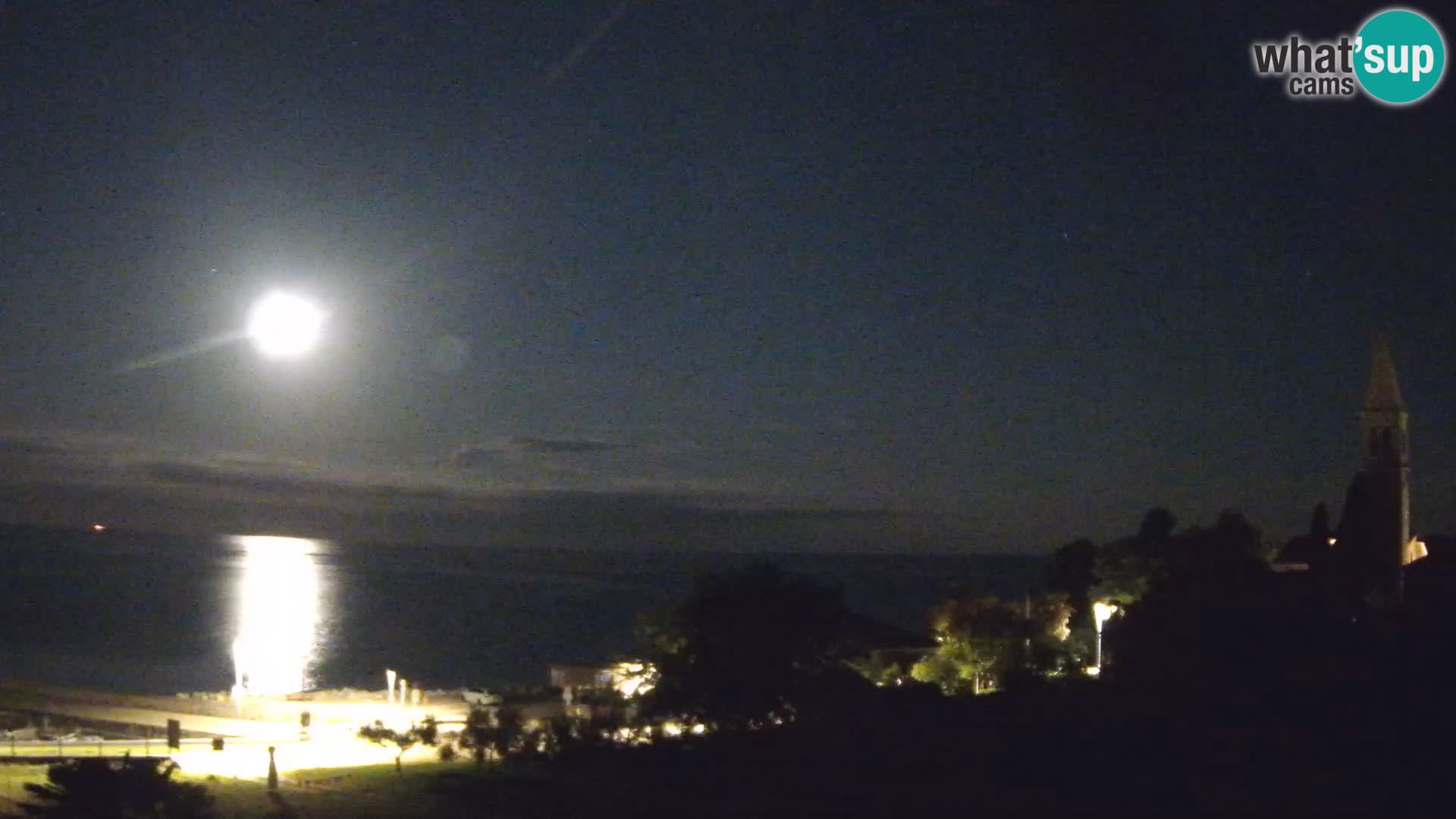 Umag Webcam en direct Lovrečica / San Lorenzo – Istrie – Croatie