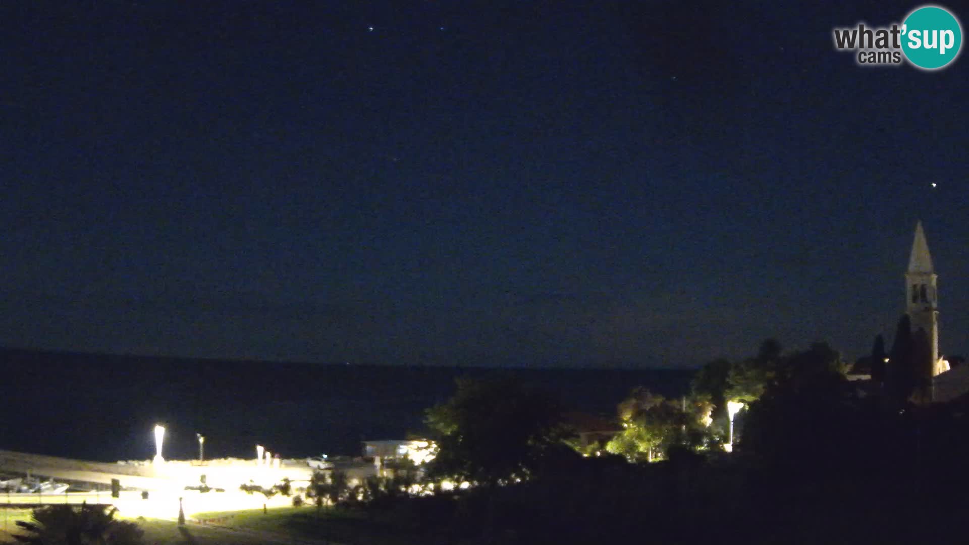 Umag Webcam uživo Lovrečica / San Lorenzo – Istra – Hrvatska