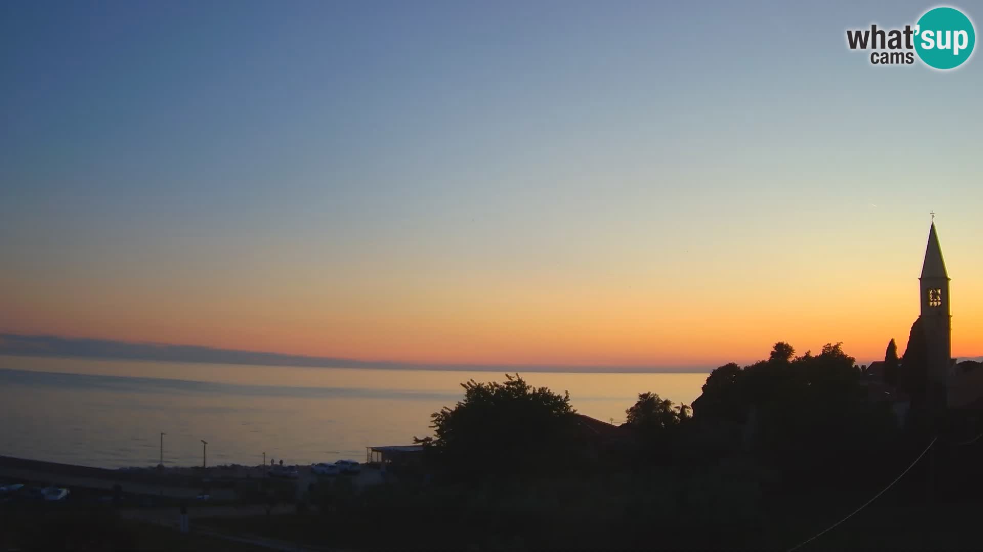 Umag Webcam en direct Lovrečica / San Lorenzo – Istrie – Croatie