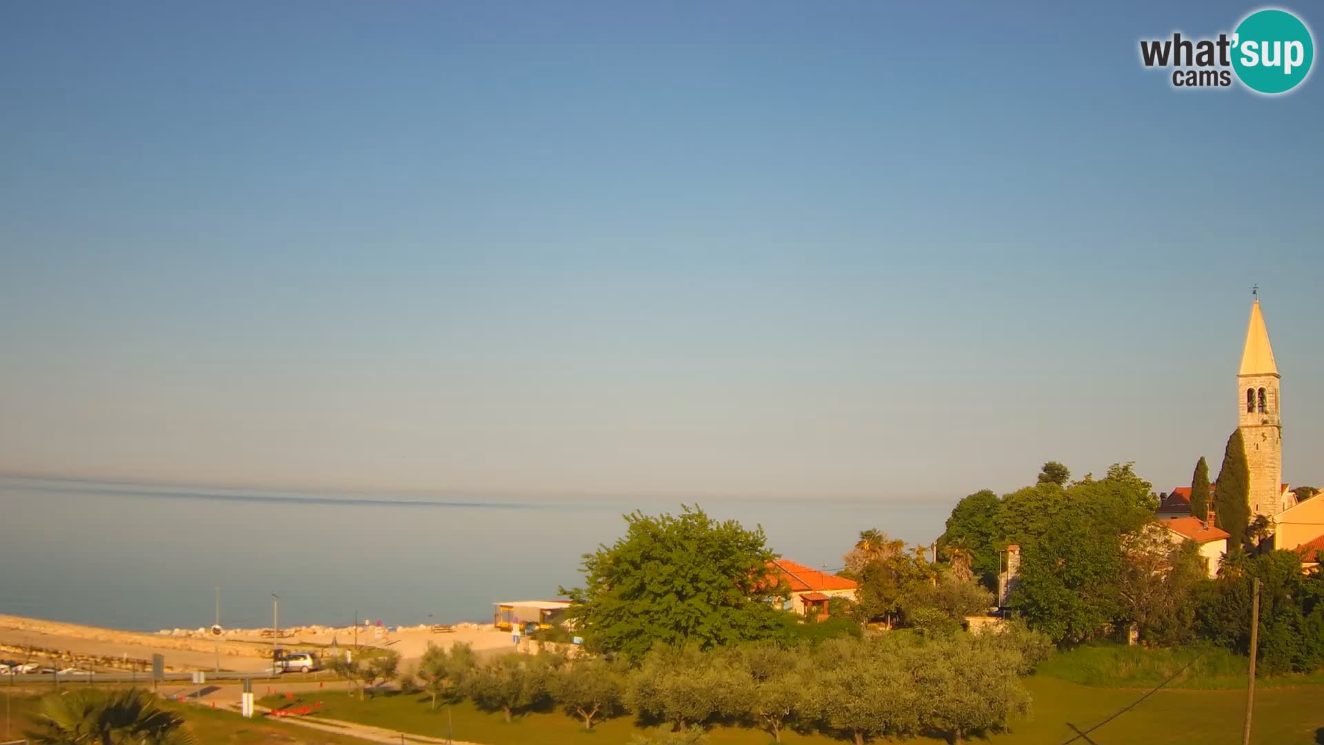 Umag Live Webcam Lovrečica / San Lorenzo – Istrien – Kroatien