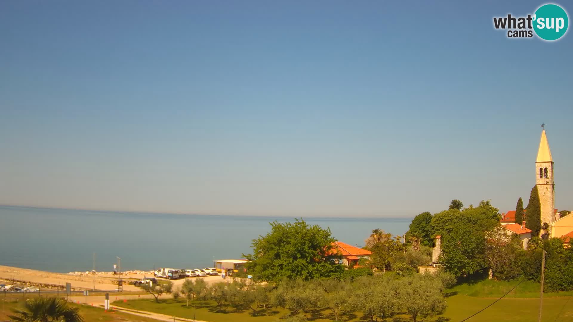 Umag Live webcam Lovrečica / San Lorenzo – Istria – Croatia