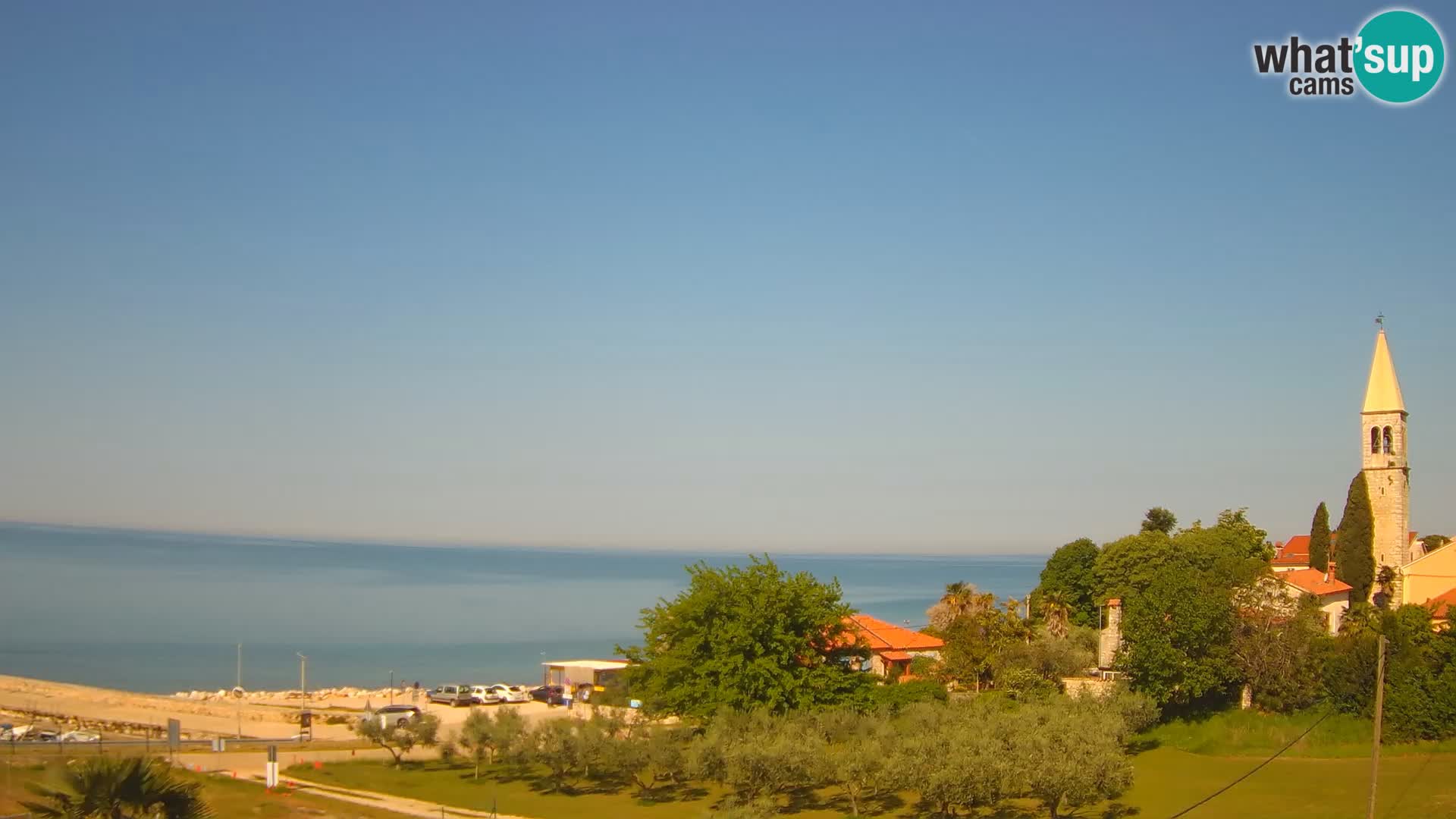 Umag Live webcam Lovrečica / San Lorenzo – Istria – Croatia