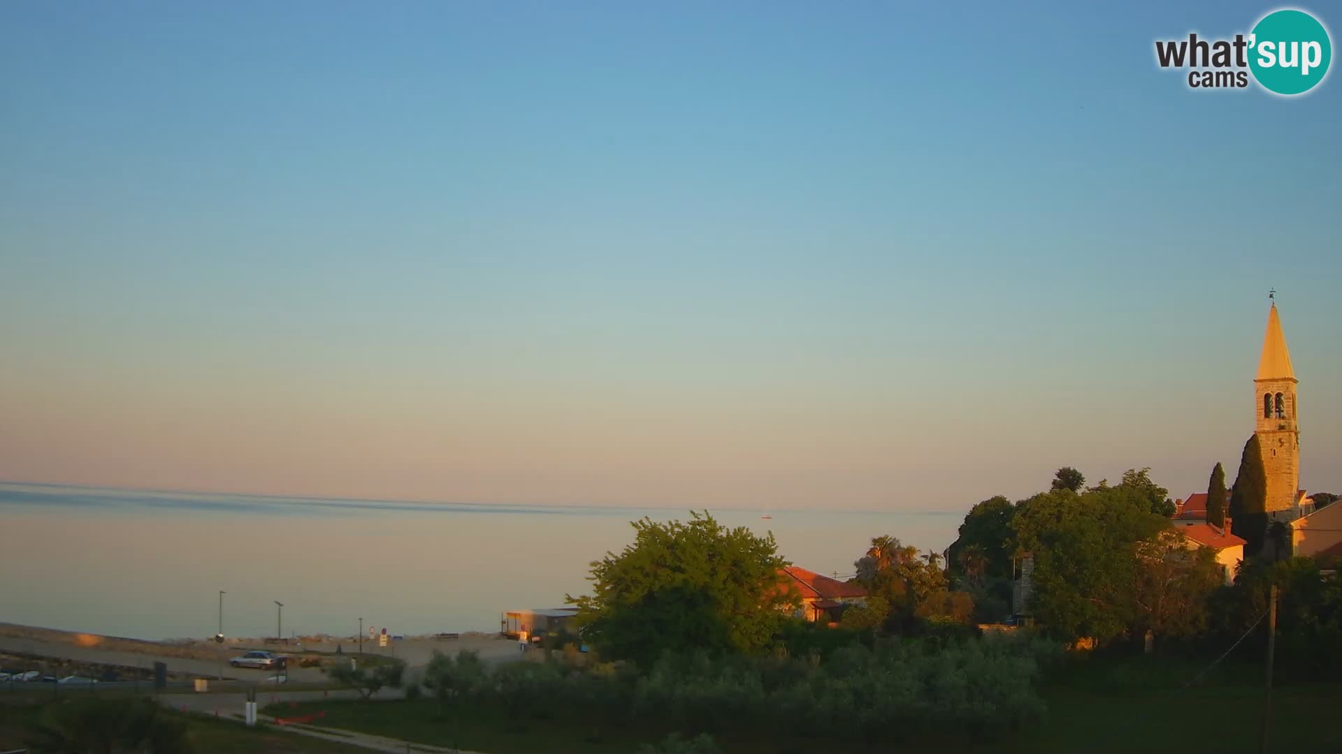Umag spletna kamera Lovrečica – Istra – Hrvaška
