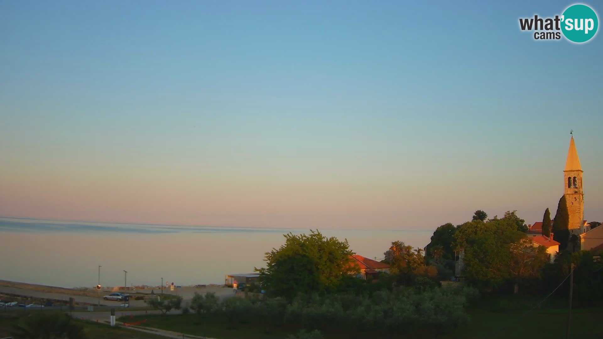 Umag spletna kamera Lovrečica – Istra – Hrvaška