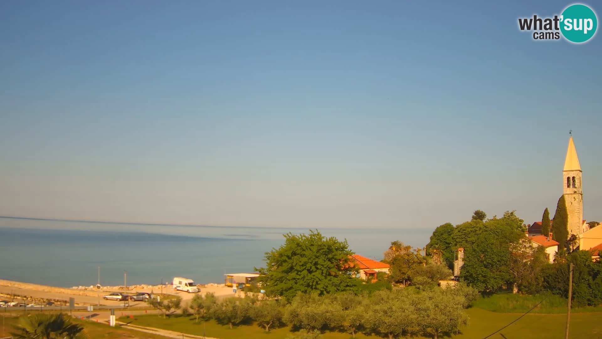 Umag Live Webcam Lovrečica / San Lorenzo – Istrien – Kroatien