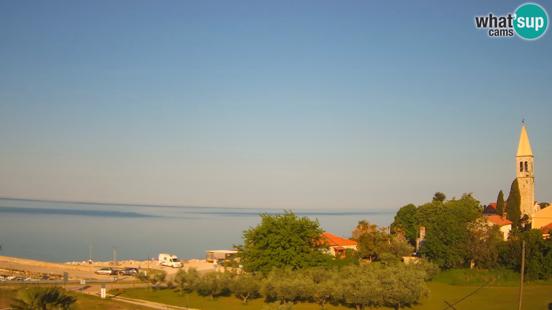 Umag Cámara web en vivo Lovrečica / San Lorenzo – Istria – Croacia