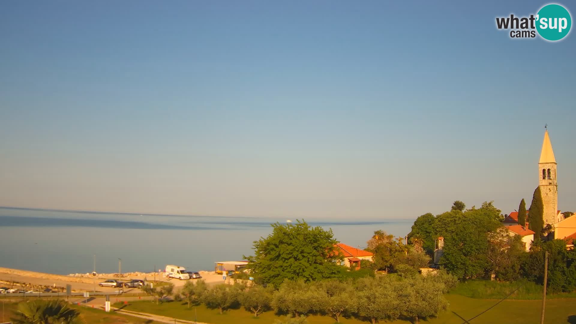 Umag Live webcam Lovrečica / San Lorenzo – Istria – Croatia
