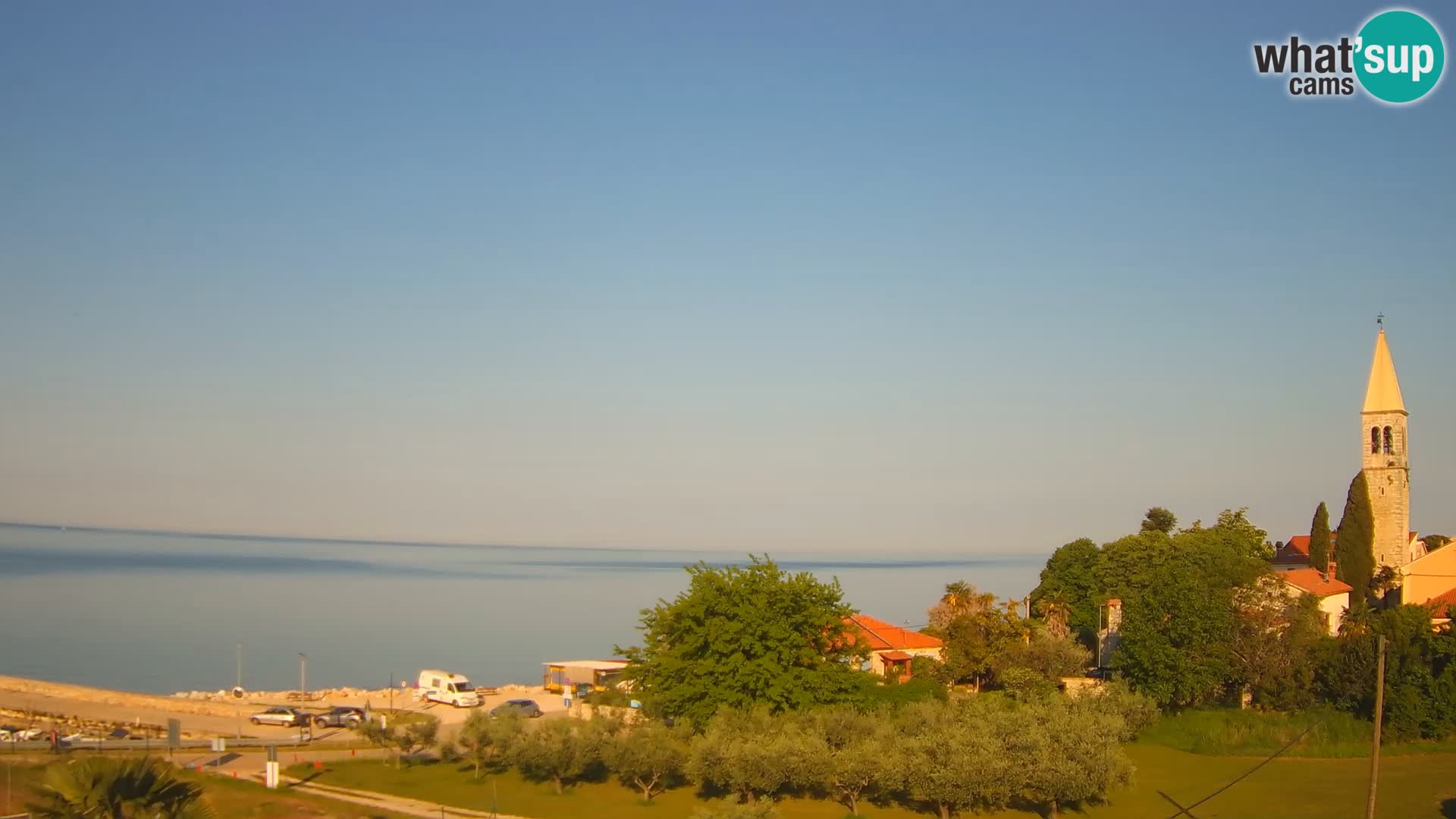 Umag Live Webcam Lovrečica / San Lorenzo – Istrien – Kroatien