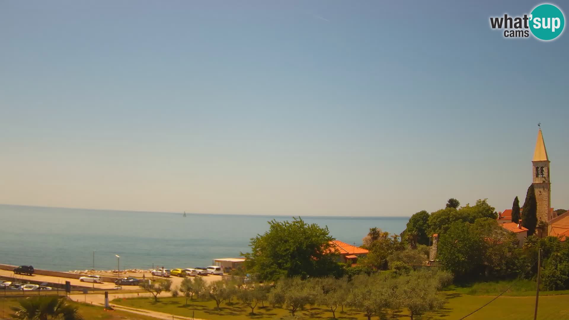 Umag spletna kamera Lovrečica – Istra – Hrvaška