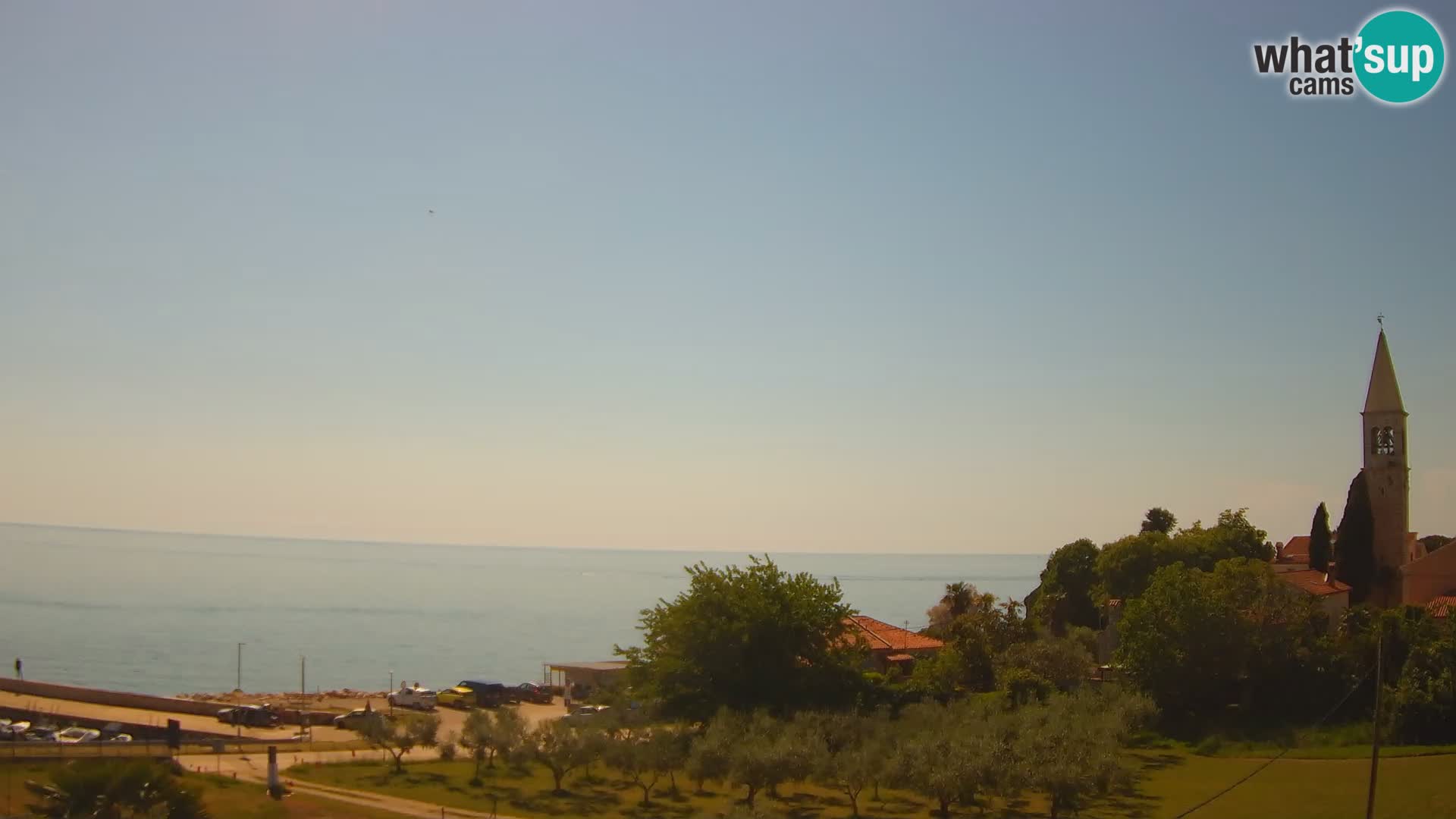 Umag Webcam uživo Lovrečica / San Lorenzo – Istra – Hrvatska