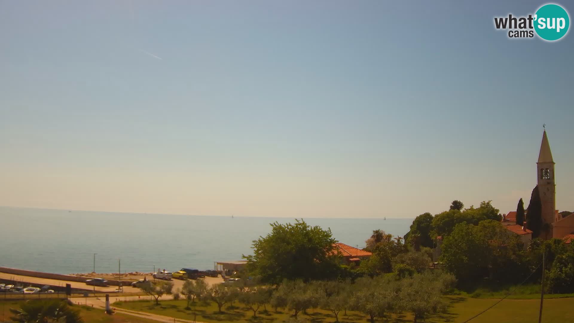 Umago Live webcam Lovrečica / San Lorenzo – Istria – Croazia