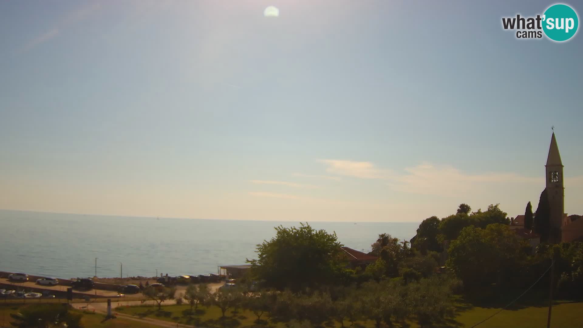 Umag Webcam en direct Lovrečica / San Lorenzo – Istrie – Croatie