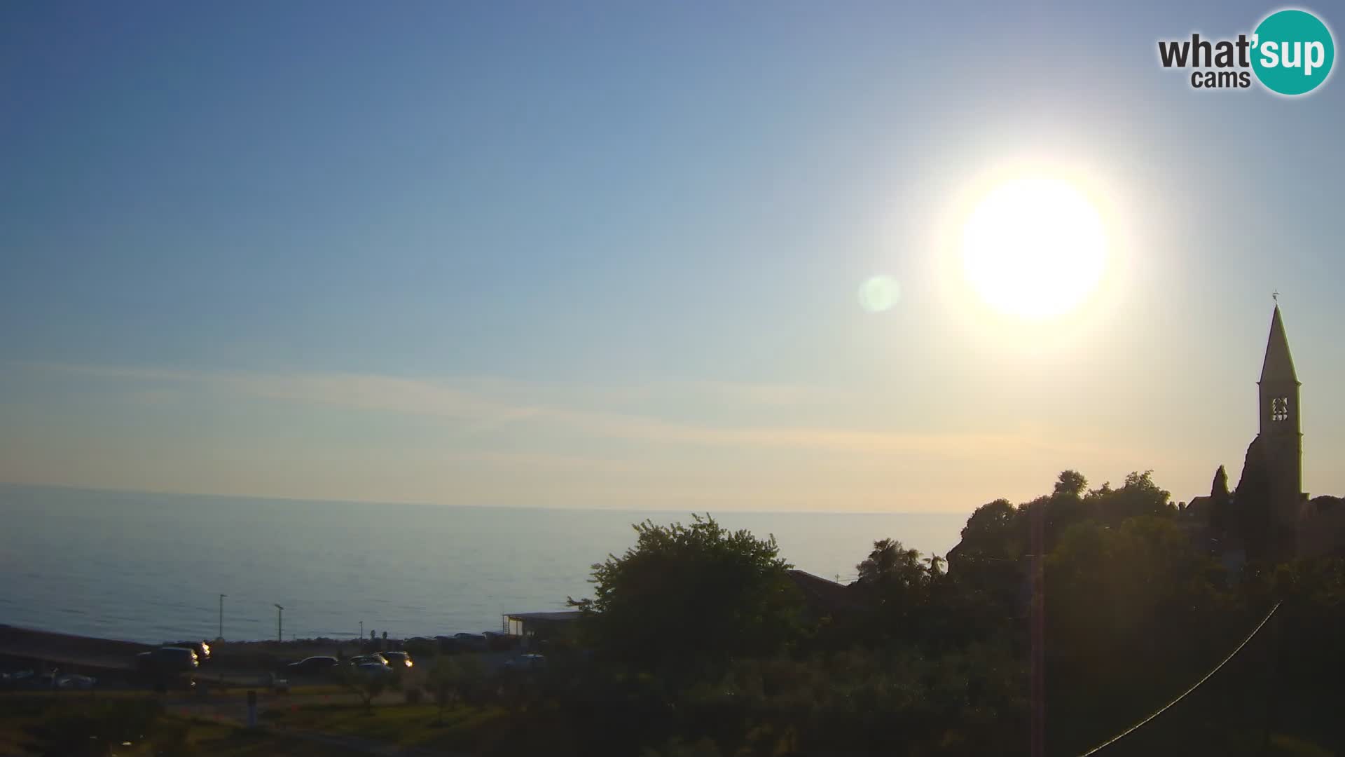 Umag Webcam uživo Lovrečica / San Lorenzo – Istra – Hrvatska