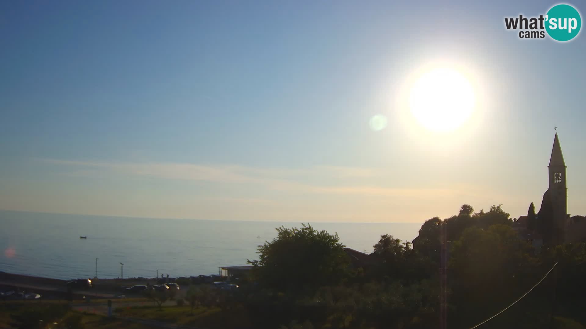 Umag Webcam uživo Lovrečica / San Lorenzo – Istra – Hrvatska
