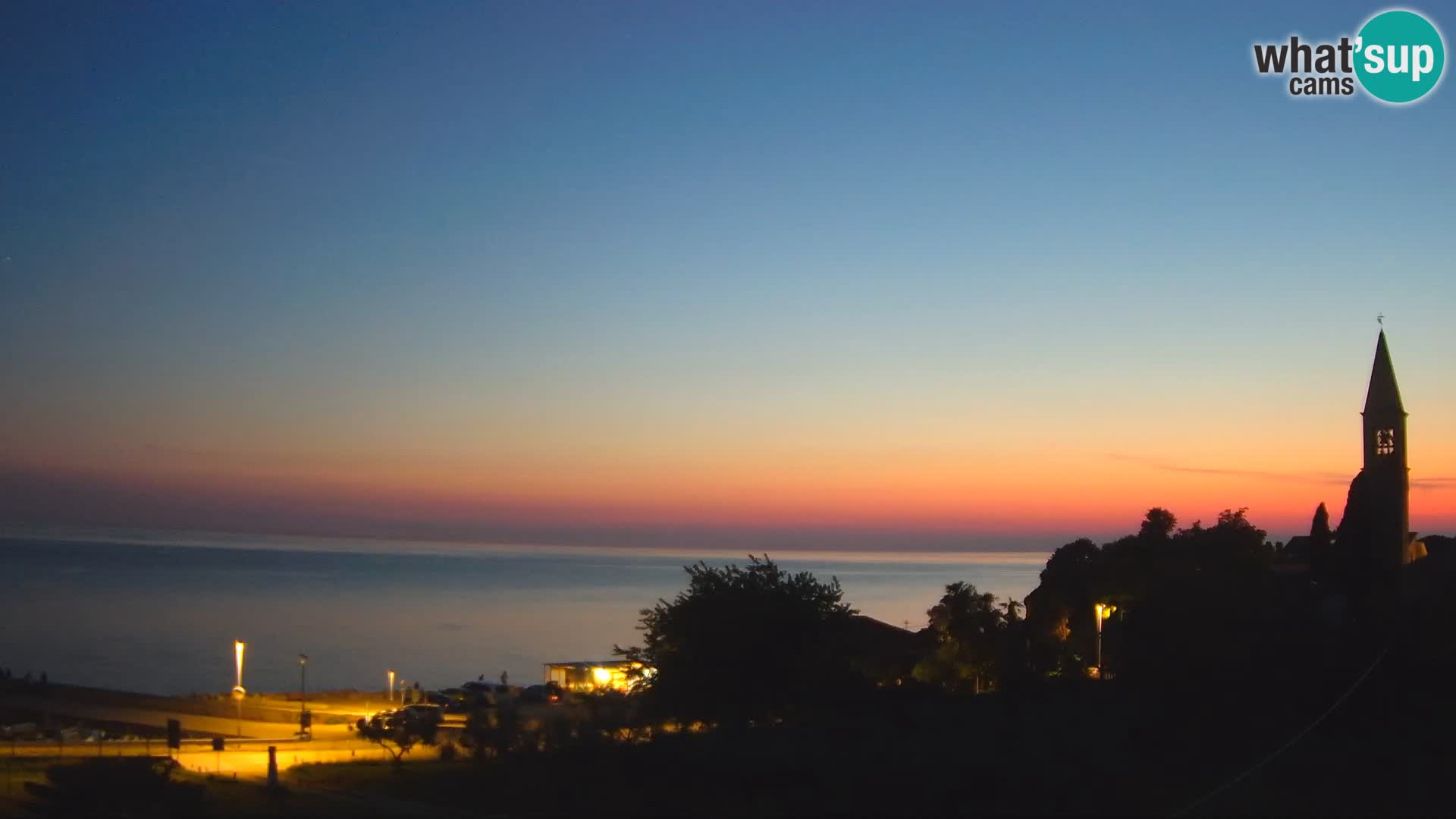 Umag Webcam uživo Lovrečica / San Lorenzo – Istra – Hrvatska