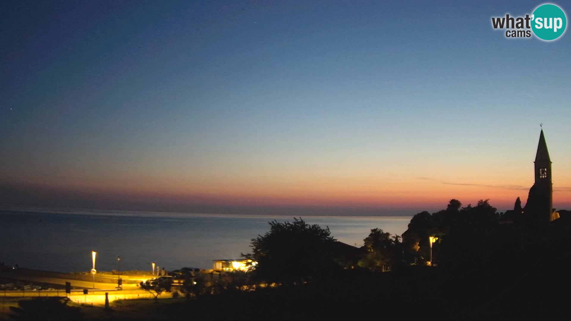 Umag Webcam en direct Lovrečica / San Lorenzo – Istrie – Croatie
