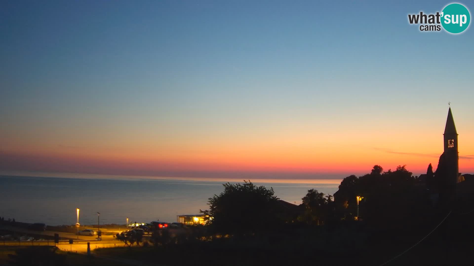 Umag Webcam en direct Lovrečica / San Lorenzo – Istrie – Croatie