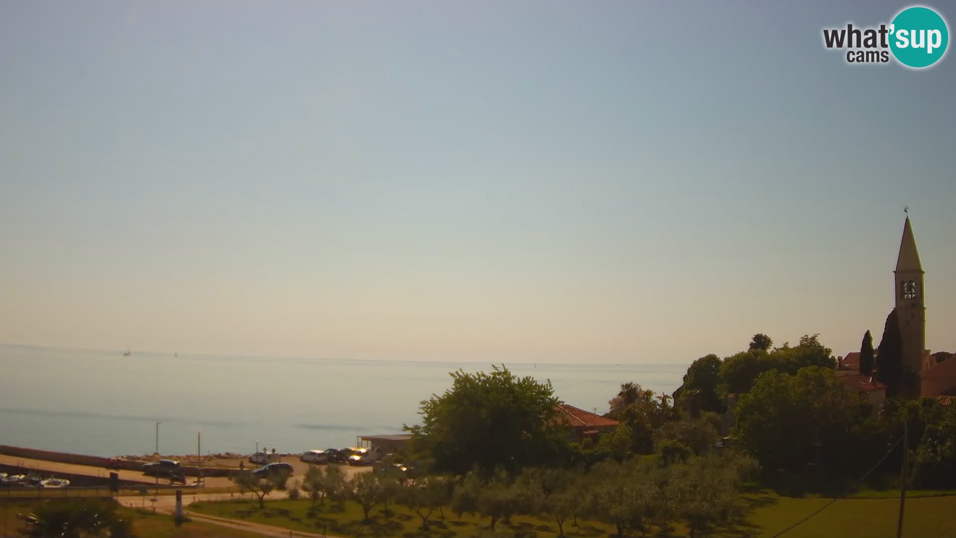 Umag Webcam uživo Lovrečica / San Lorenzo – Istra – Hrvatska