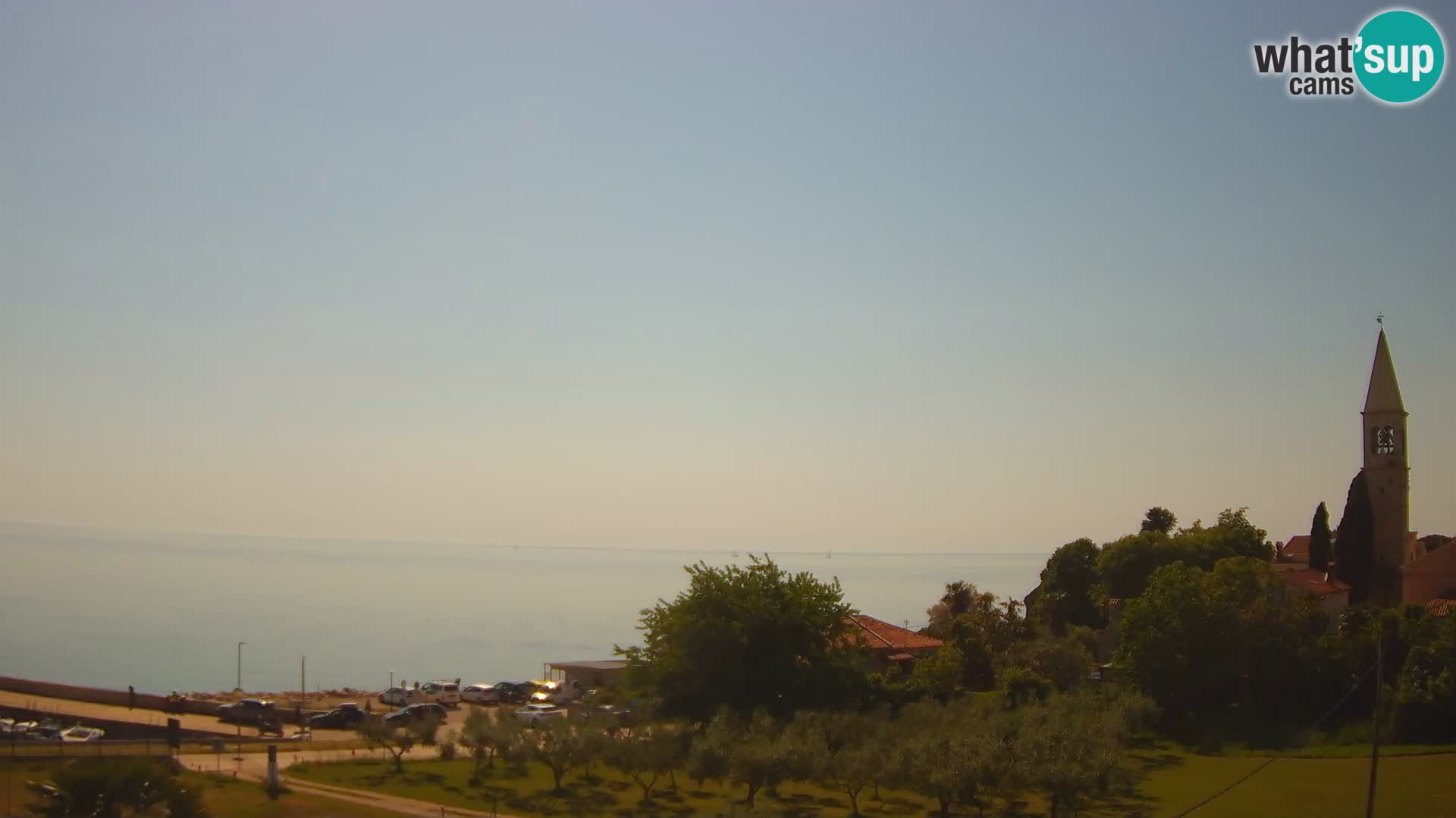 Umag Webcam en direct Lovrečica / San Lorenzo – Istrie – Croatie