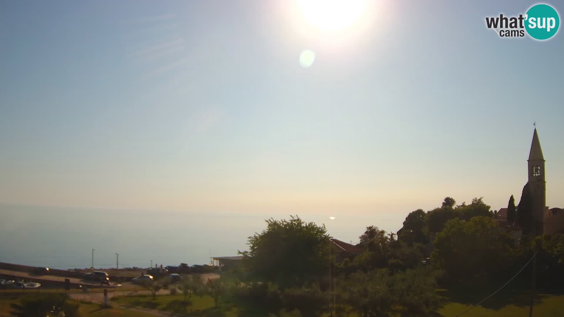 Umag Webcam uživo Lovrečica / San Lorenzo – Istra – Hrvatska